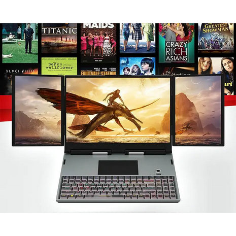 HL160N - 16寸炫酷三屏机械键盘笔记本（订制款）